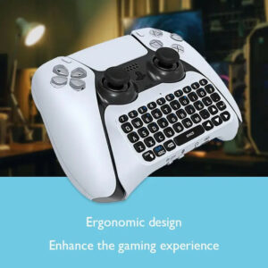 3.5mm Gaming Wireless Mini Keyboard Chatpad 3.0 for PS5 Playstation Controller Gamepad